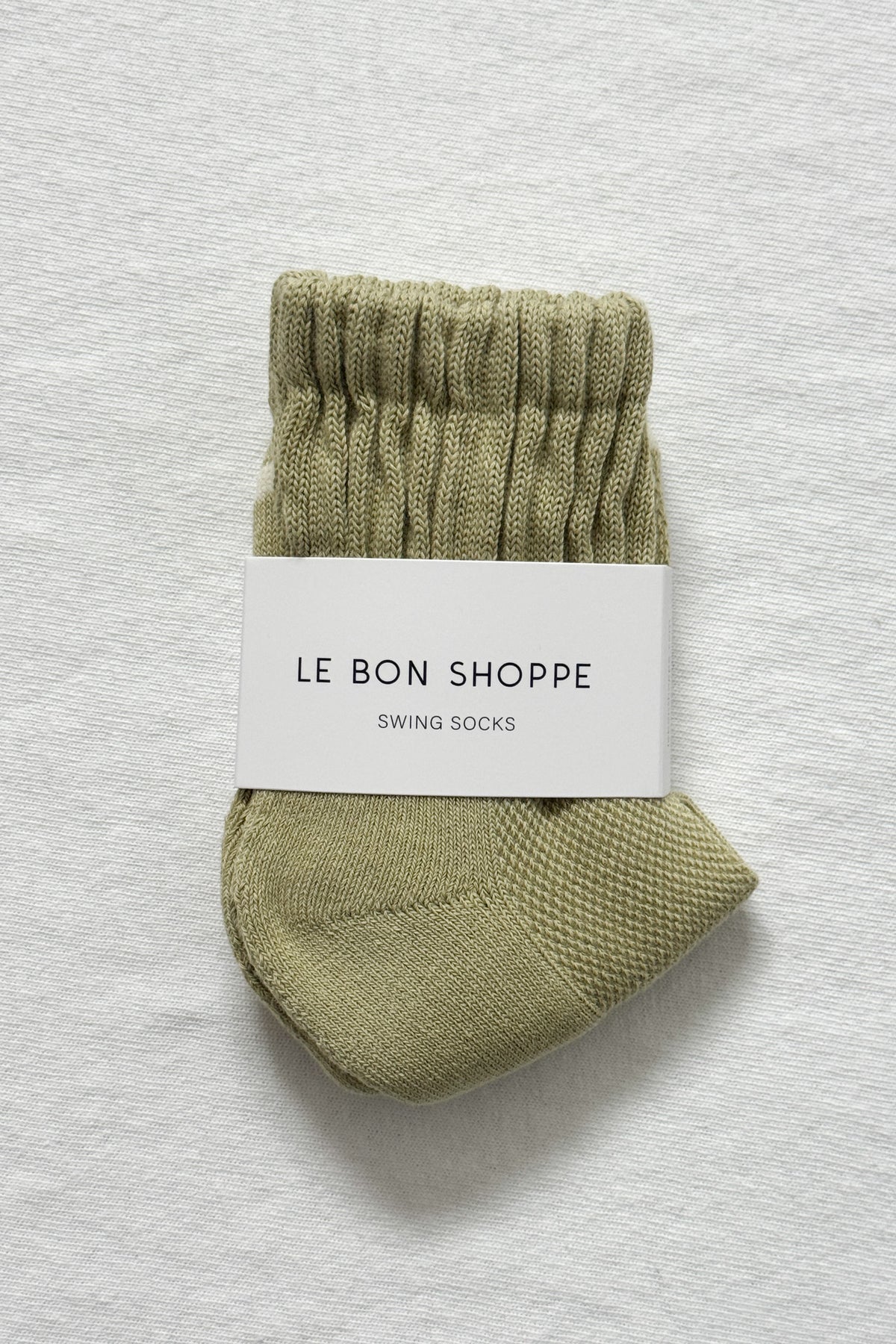 LEBON SHOPPE SWING SOCK DRIED SAGE