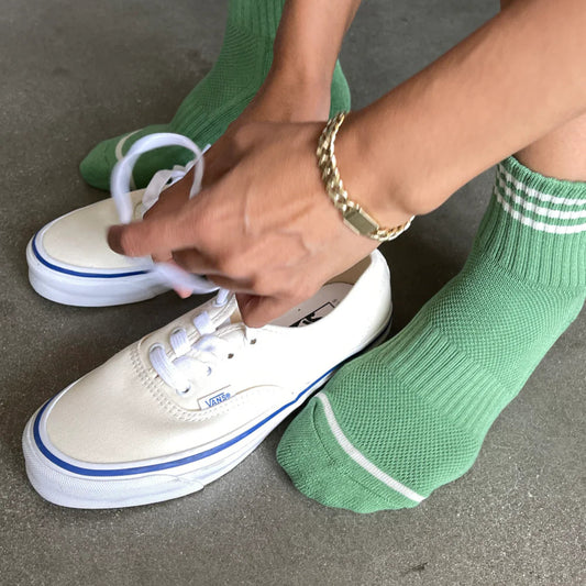 LE BON SHOPPE GIRLFRIEND SOCKS AVACADO