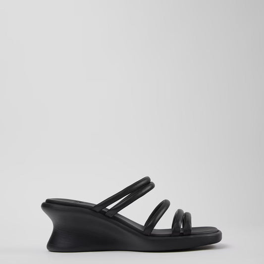 CAMPER LOUISE STRAPPY SANDAL BLACK