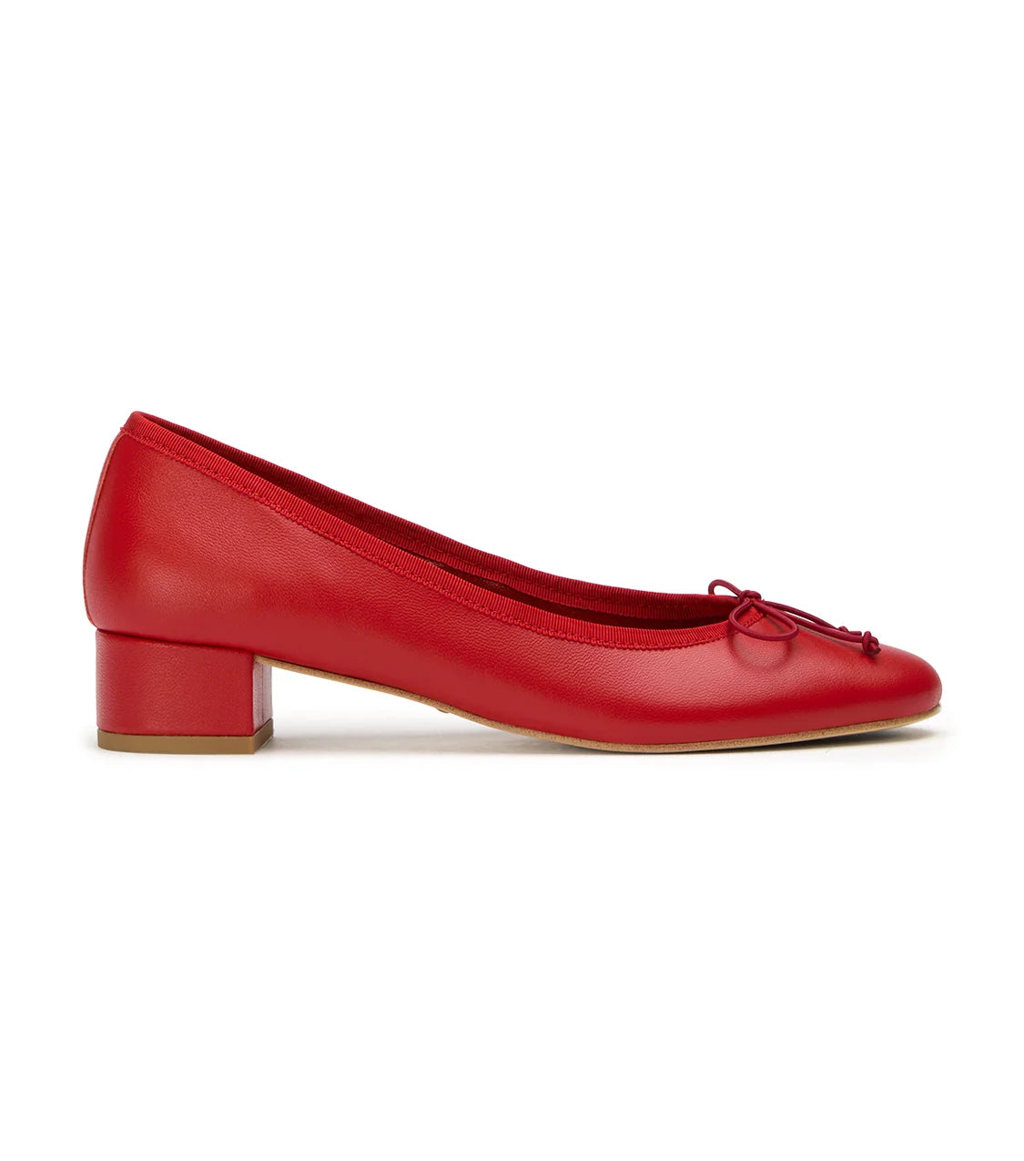 Tony Bianco Maddi Heeled Ballet in Red