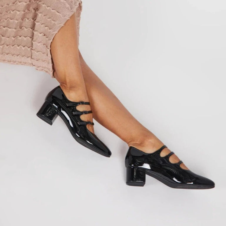 IB PIANO Patent Heels