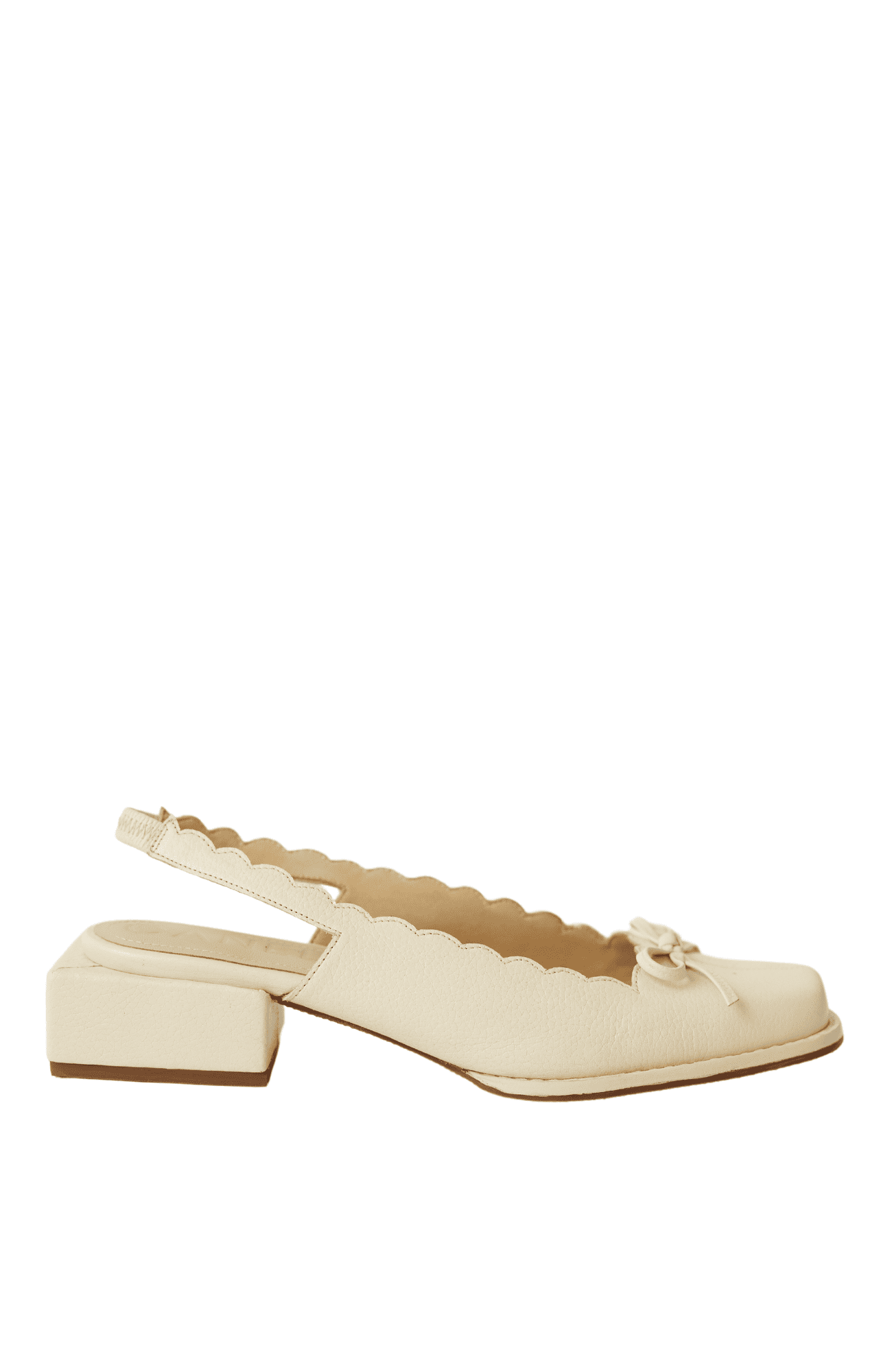 CANELLA SLINGBACK ORIGEN IN CREMA