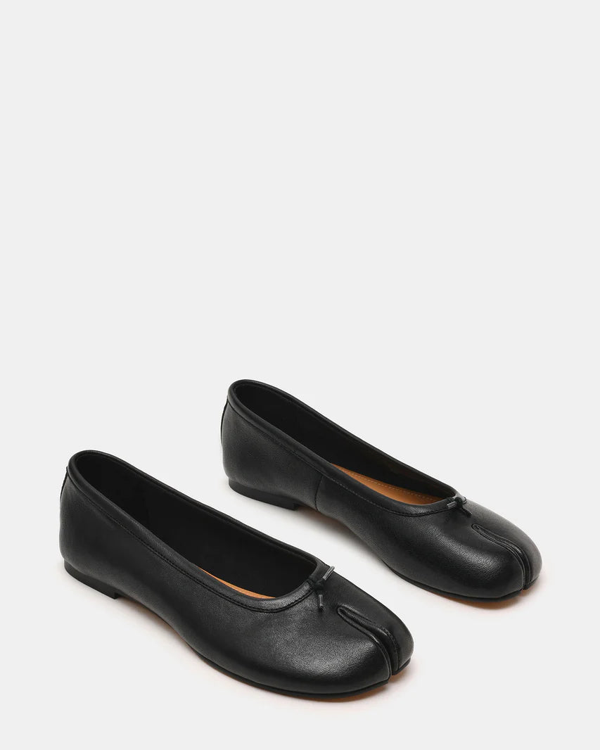 STEVE MADDEN CALICO BLACK TABI FLATS