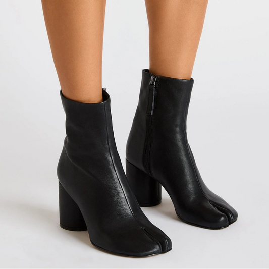 STEVE MADDEN CARO TABI BOOT BLACK