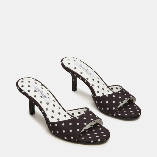 STEVE MADDEN KENDRIX-BLACK/WHITE