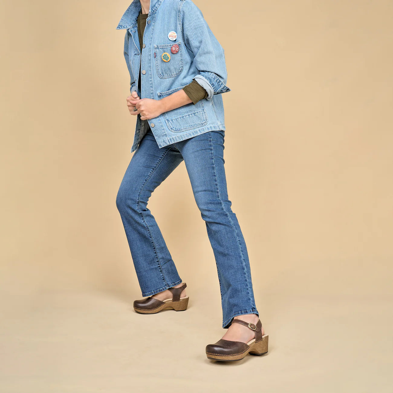 DANSKO SAM CLOG TEAK