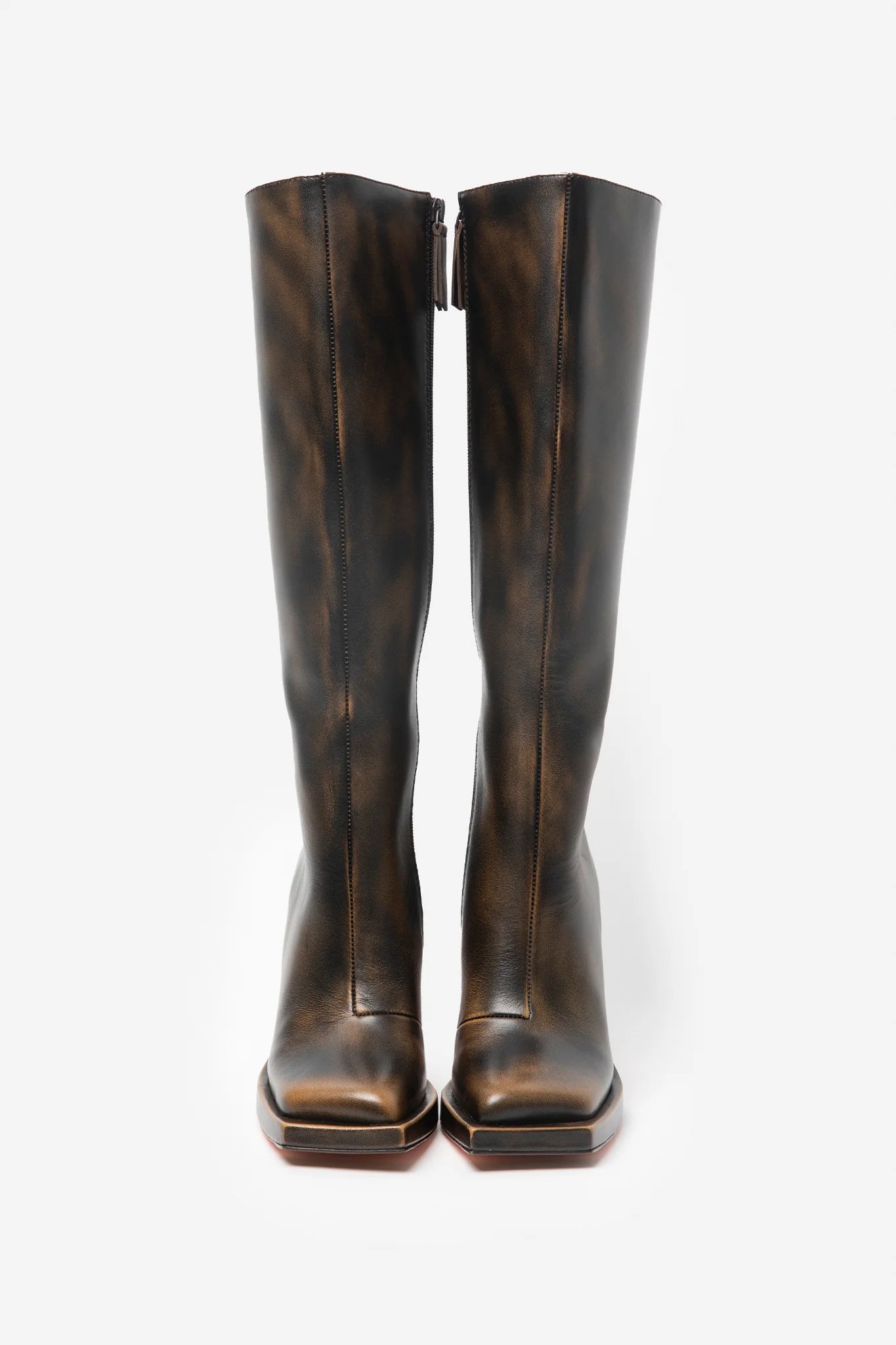SADI LOVES HAN BROWN BOOTS