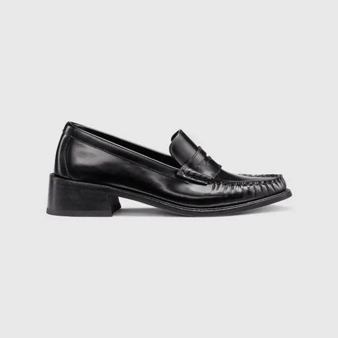 Open heel loafers online