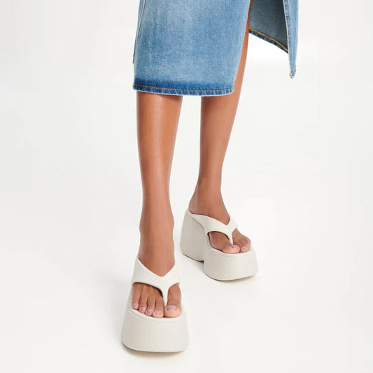 MELISSA FREE THONG WEDGE