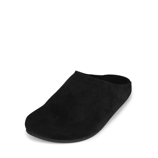 JEFFREY CAMPBELL CONTENT MULES -BLACK