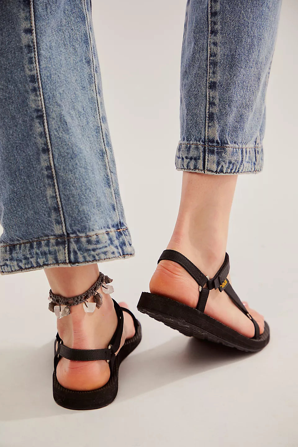 TEVA FLATFORM SANDAL SLIM - BLACK