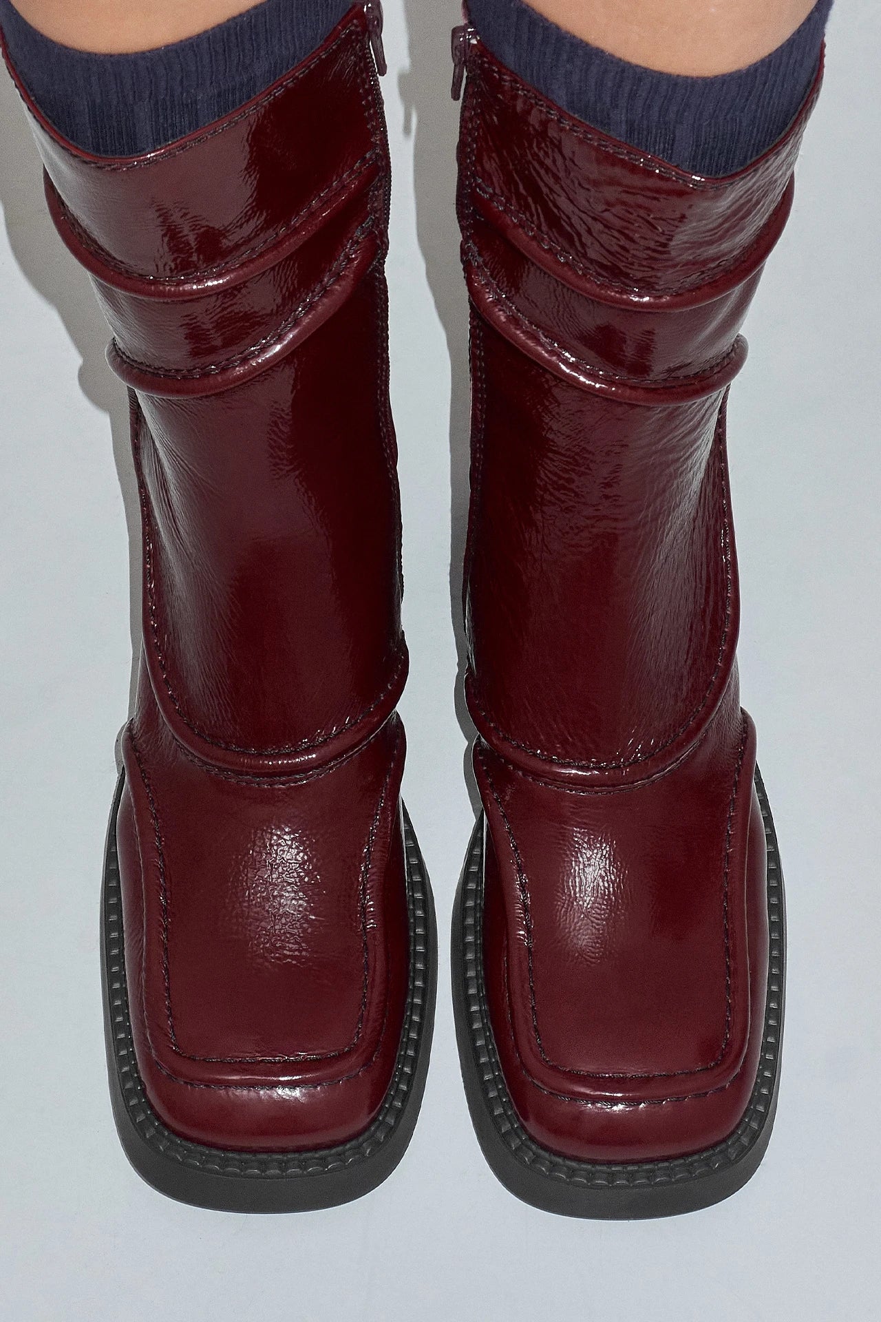 MIISTA MALENE ANKLE BOOTS-BURGANDY