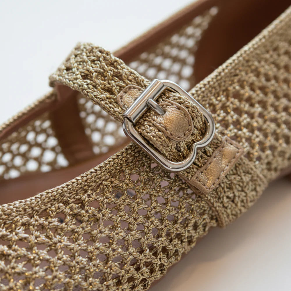 BIBI LOU ELANI MJ-PLATA BALLERINAS
