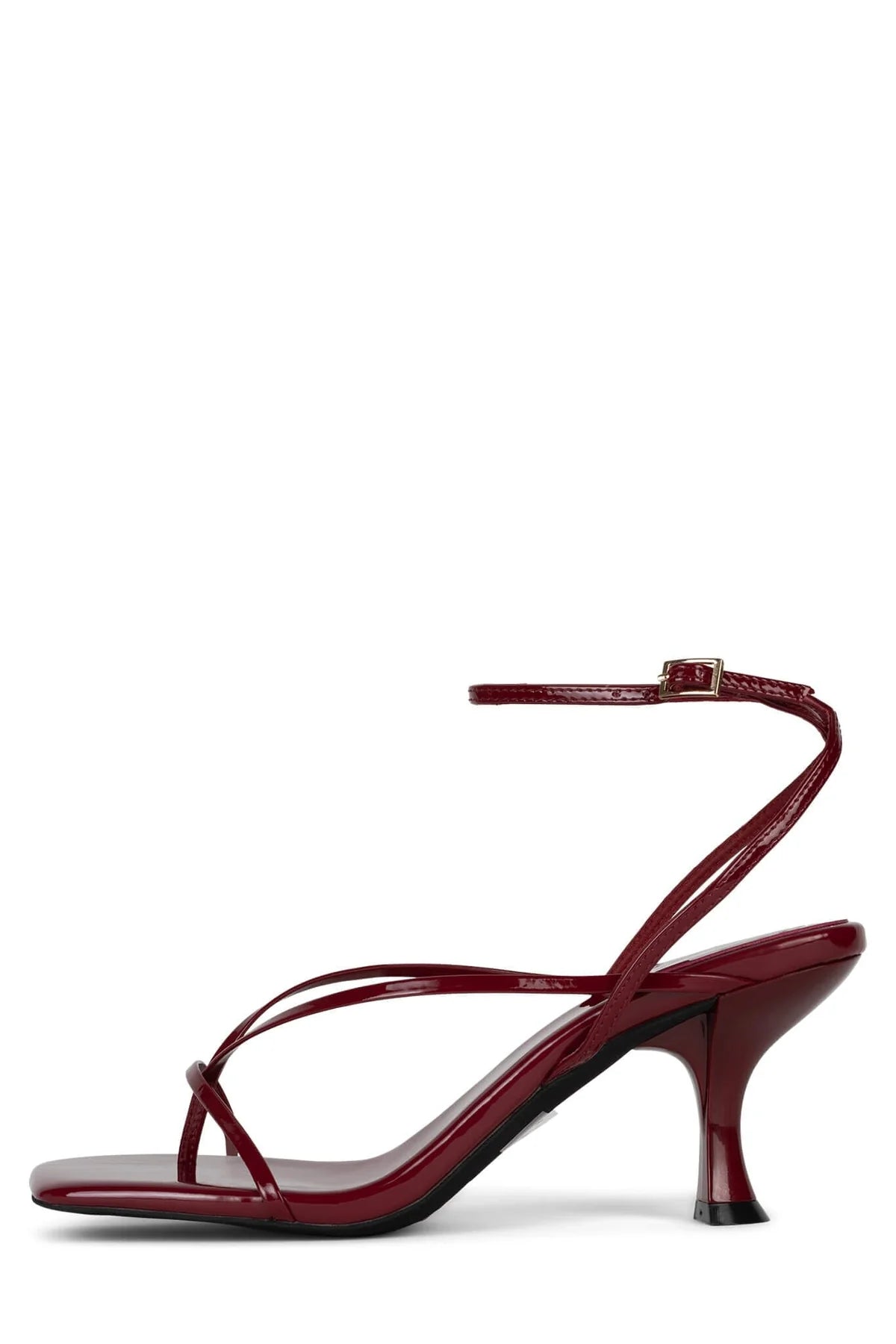 JEFFREY CAMPBELL FLUXX - MH STRAPPY CHERRY RED PATENT