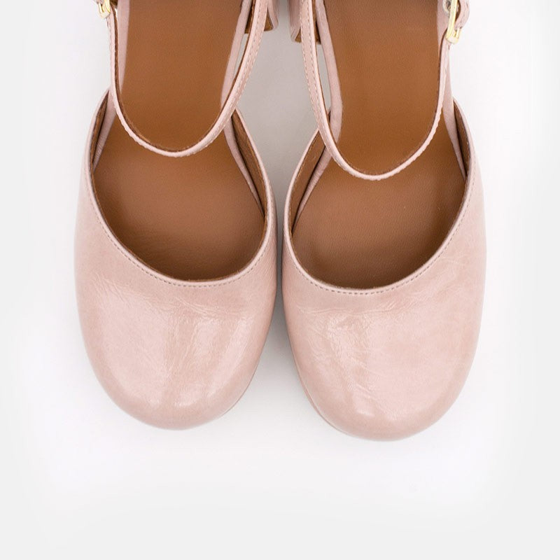 ANGEL ALACRON GLORIA D'ORSAY PLATFORM HEELS