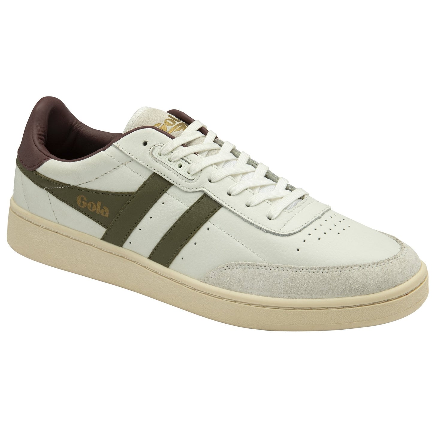 GOLA MEN'S CONTACT LEATHER SNEAKERS