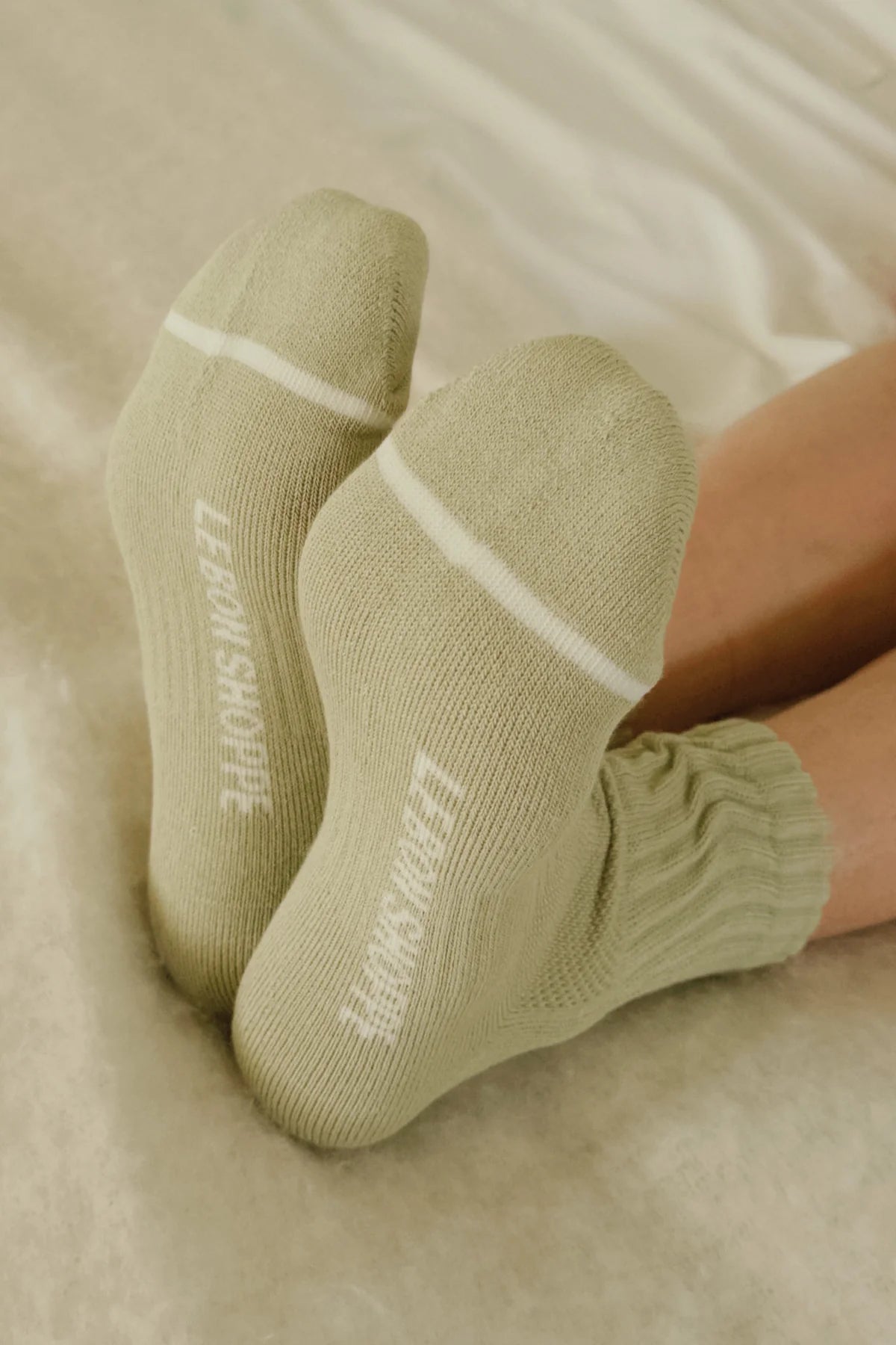 LEBON SHOPPE SWING SOCK DRIED SAGE