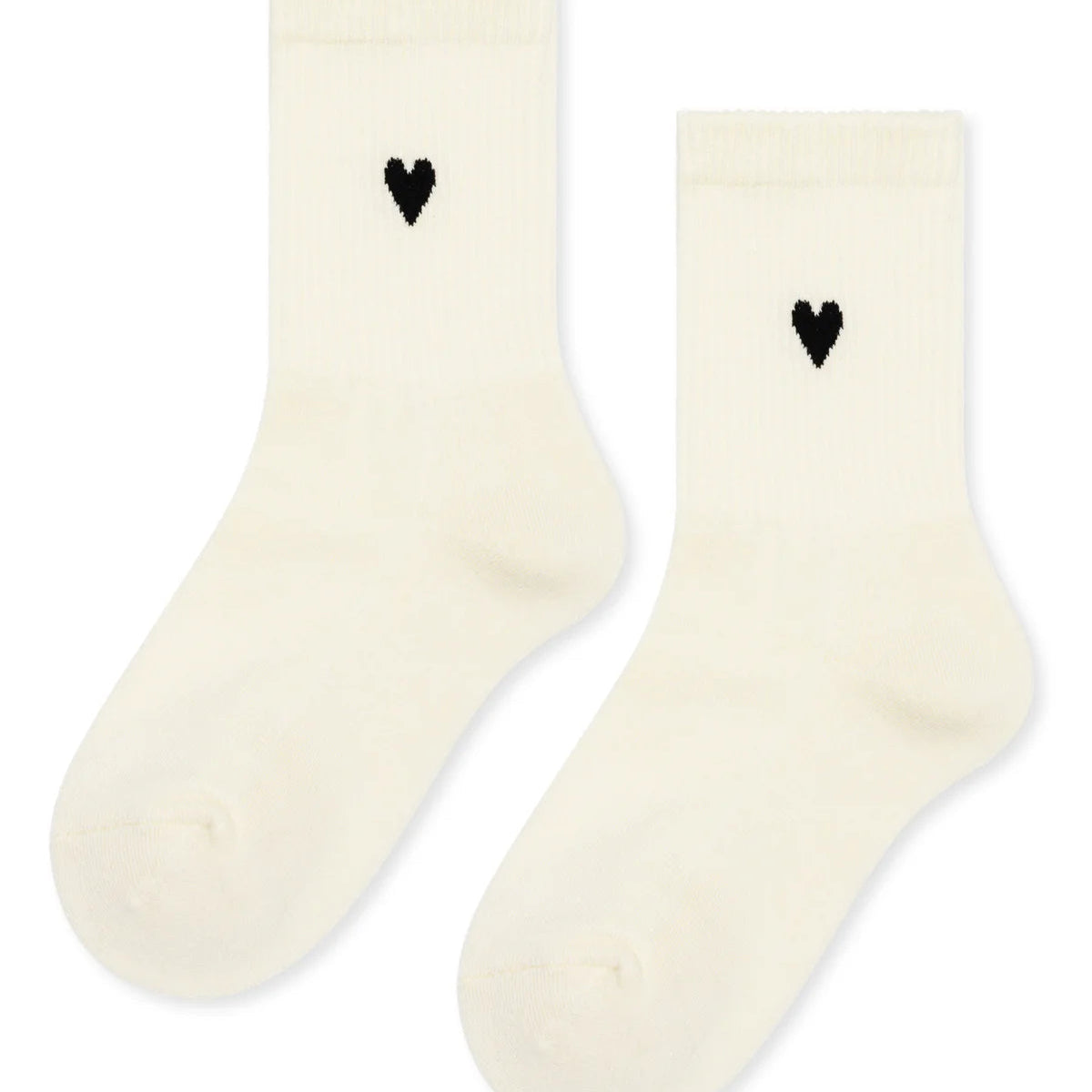 HANSEL HEART SPORTY CREW BLACK