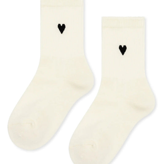 HANSEL HEART SPORTY CREW BLACK