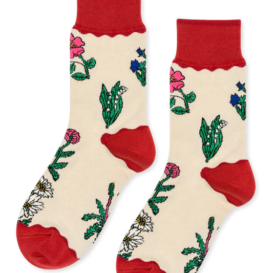 HANSEL RETRO FLOWER CREW