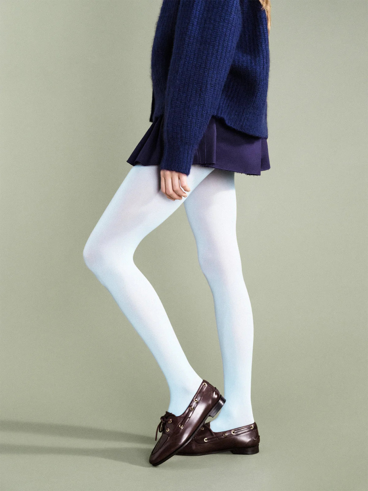 HANSEL OPAQUE TIGHT POWDER BLUE