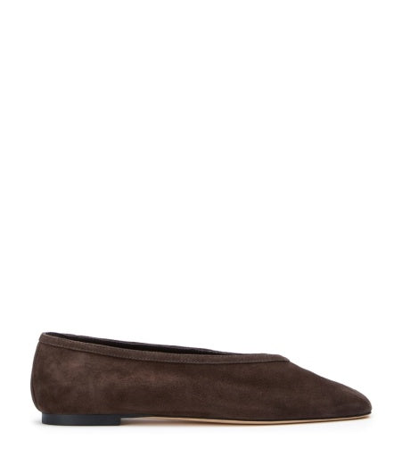 TONY BIANCO BIANCA SUEDE BROWN FLATS