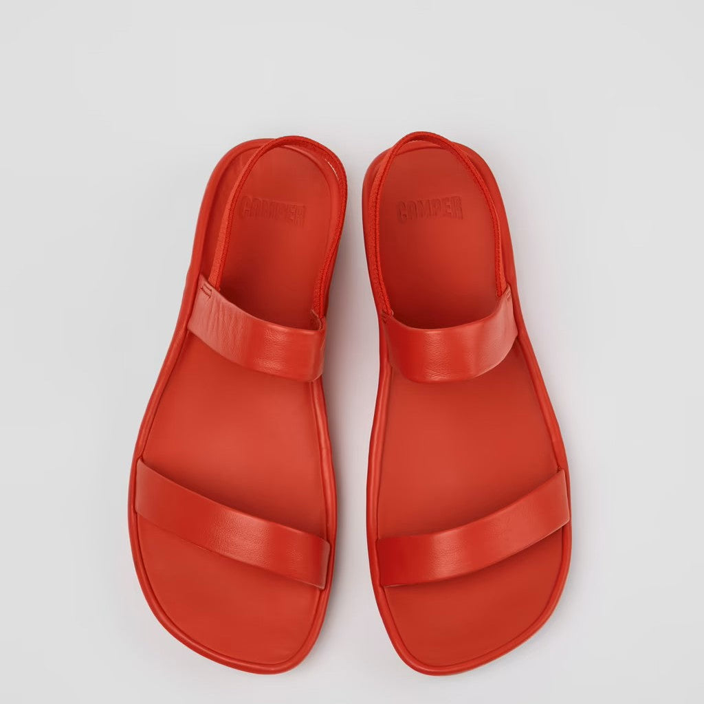 CAMPER RIGHT ISLA SANDALS IN RED – Shoe Market NYC