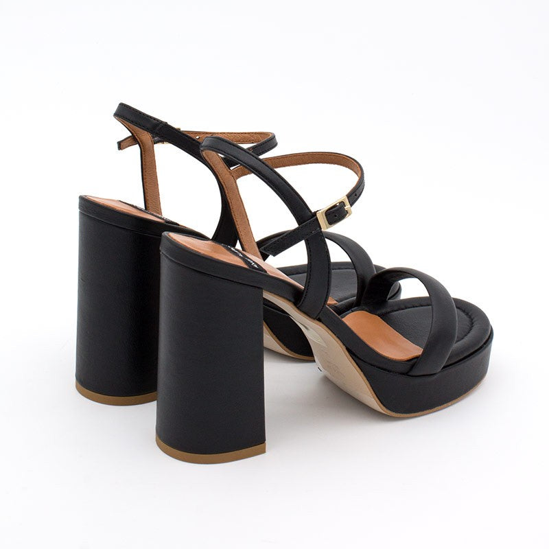 ANGEL ALACRON MANDY STRAPPY PLATFORM SANDALS