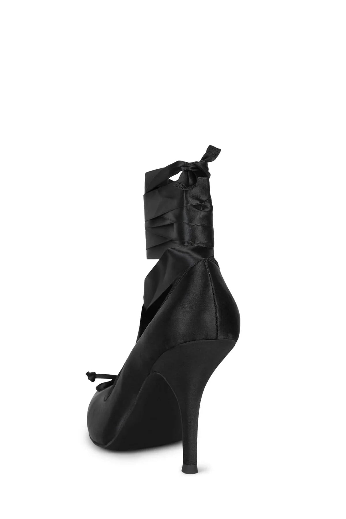 JEFFREY CAMPBELL NYMPHA BALLET PUMP BLACK