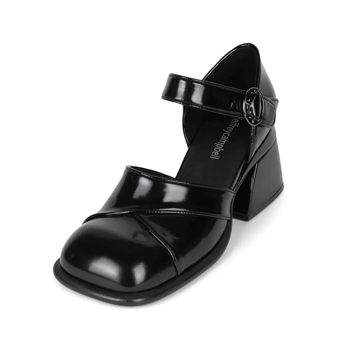 JEFFREY CAMPBELL PEE WEE BLACK HEELS Shoe Market NYC