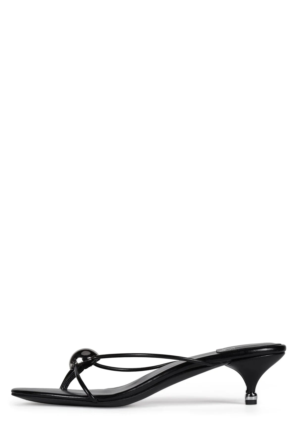 JEFFREY CAMPBELL PRECIOSA BLACK/ SILVER
