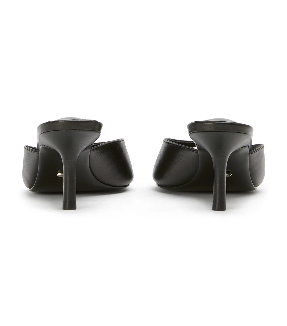 TONY BIANCO RADA BLACK VINTAGE HEELS - Shoe Market NYC