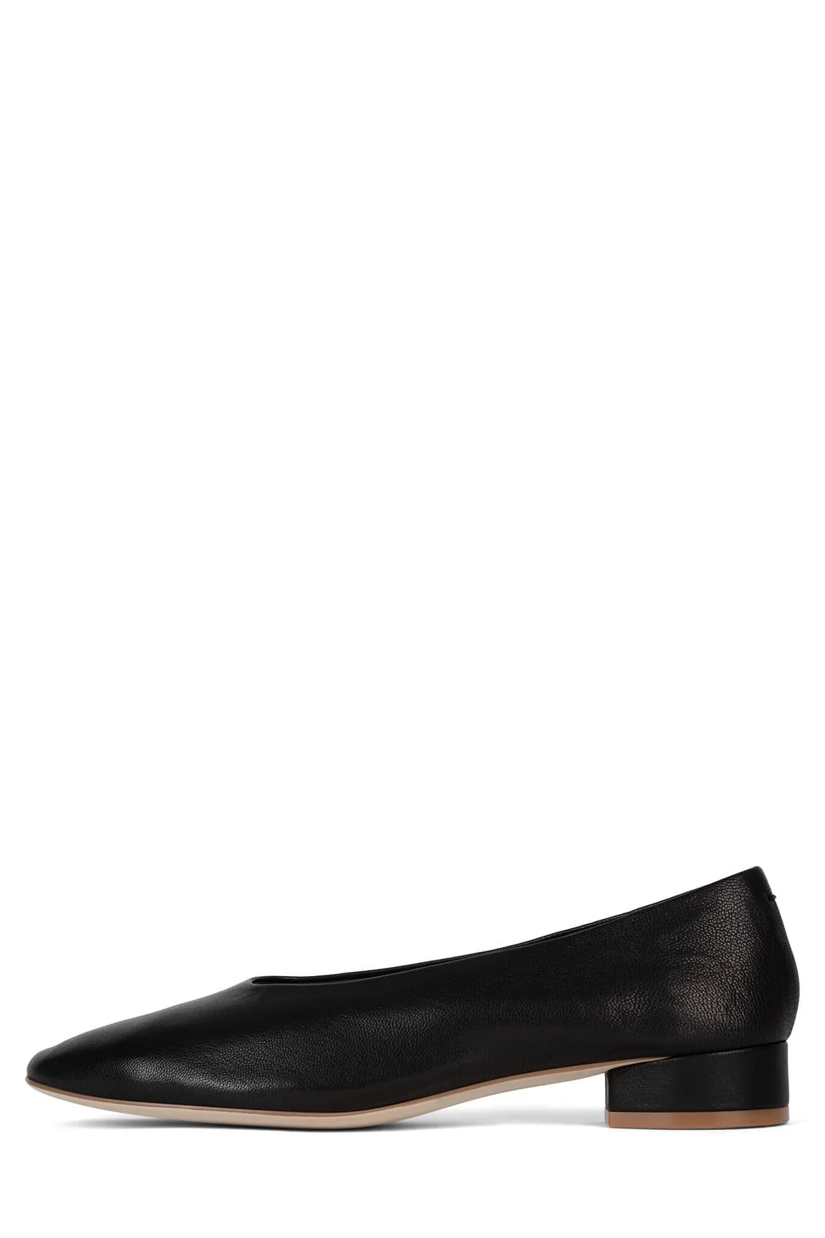 JEFFREY CAMPBELL TRUSTEE BALLET SOCK PUMP -BLACK