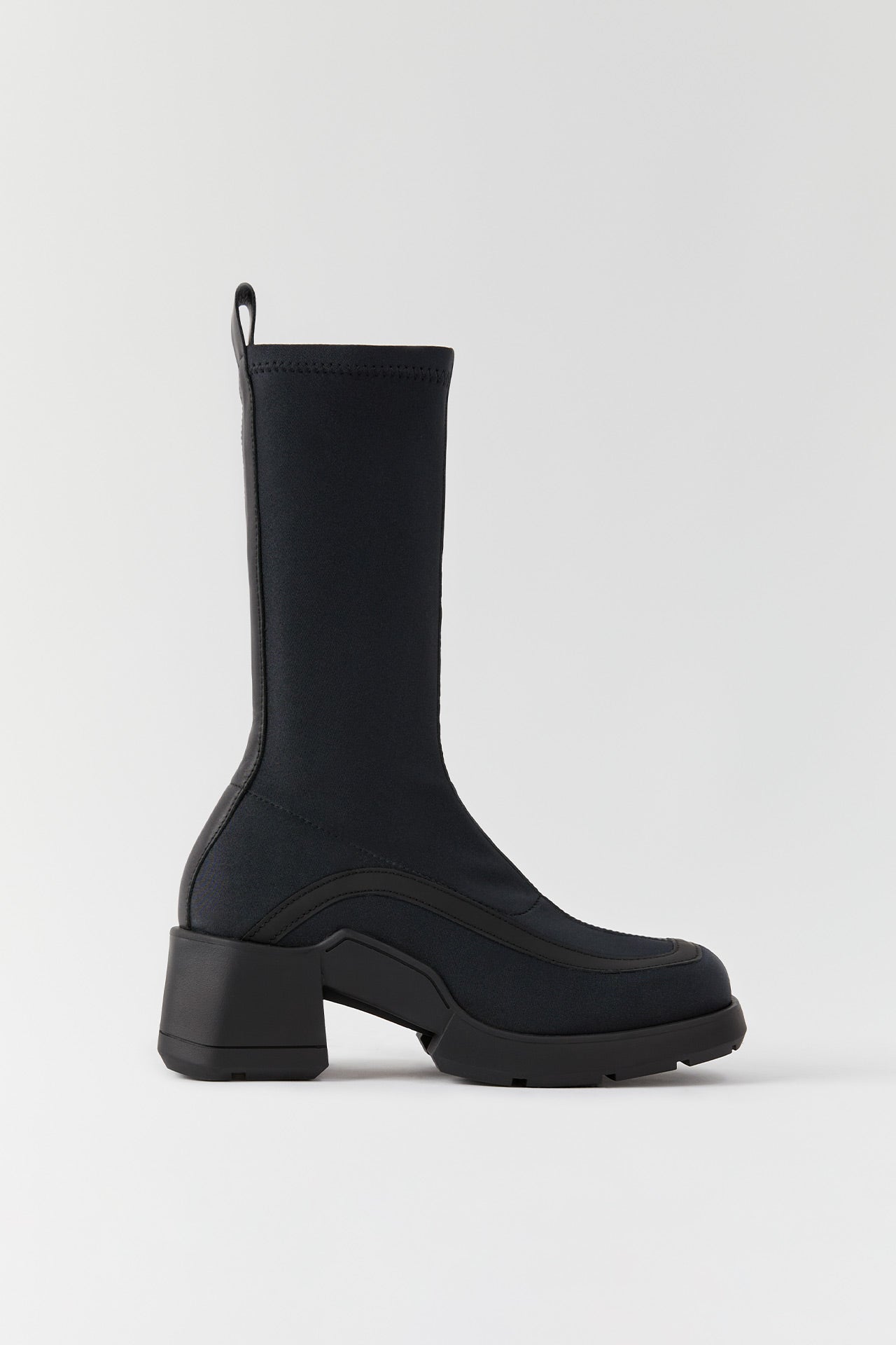 MIISTA E8 SHAWNA TEXTILE BOOTS - BLK
