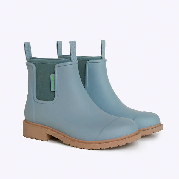 MERRY PEOPLE BOBBI RAIN BOOTS SEAFOAM