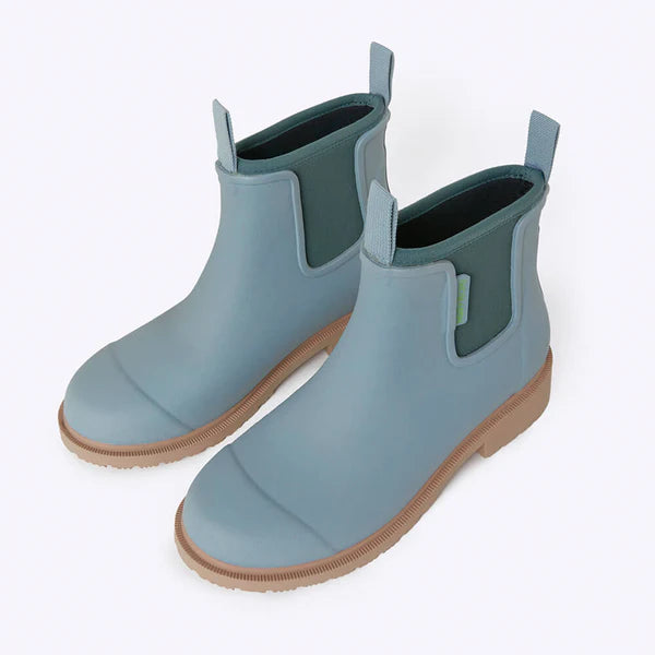 MERRY PEOPLE BOBBI RAIN BOOTS SEAFOAM