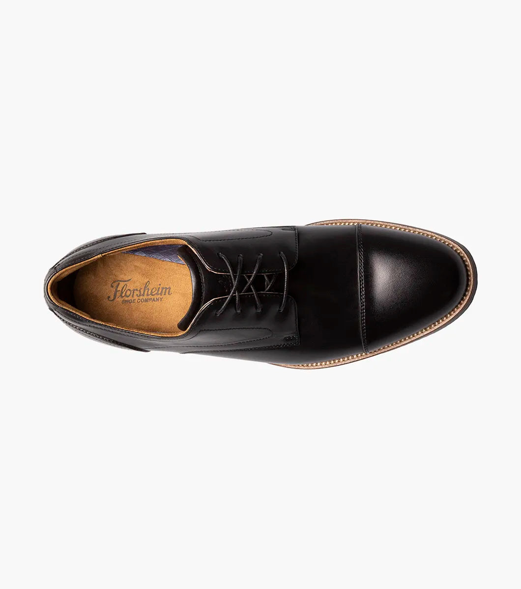 FLORSHEIM RUCCI CAP TOE OX BROWN SOLE