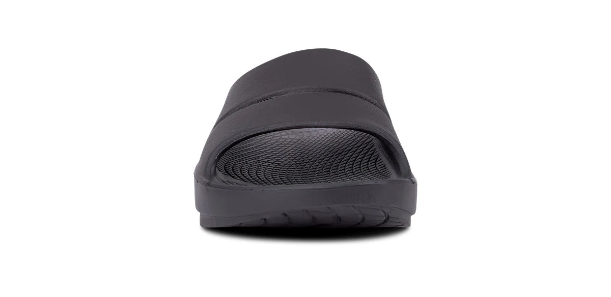 OOFOS OOAHH SLIDE WOMEN'S-BLACK