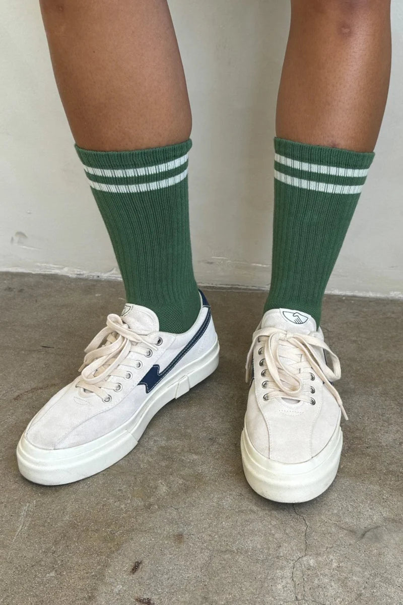 LEBON SHOPPE EXTENDED BOYFRIEND SOCKS MOSS X - Shoe Market NYC