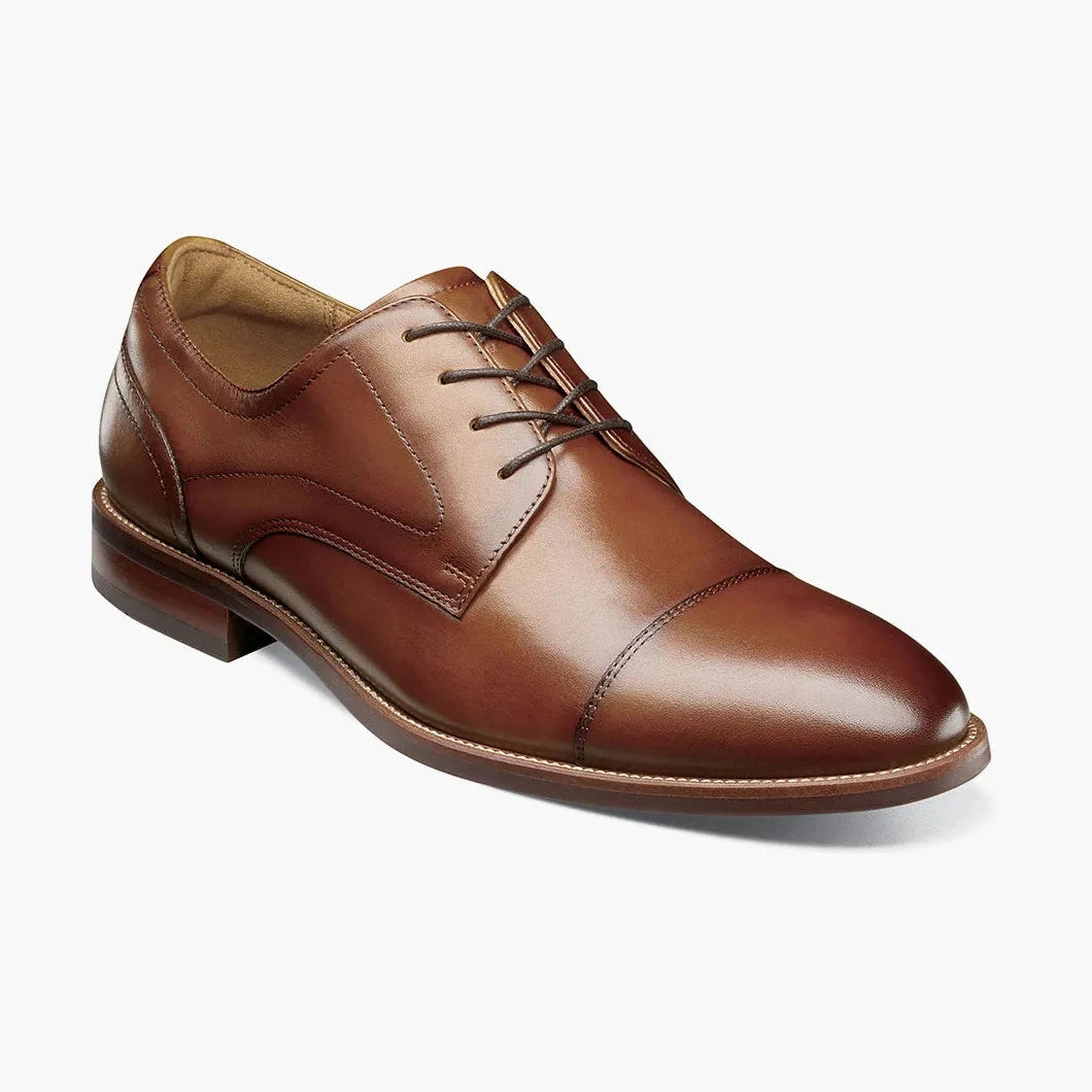 FLORSHEIM RUCCI CAP TOE OX COGNAC