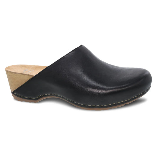 DANSKO TALULAH BLACK SLIDES