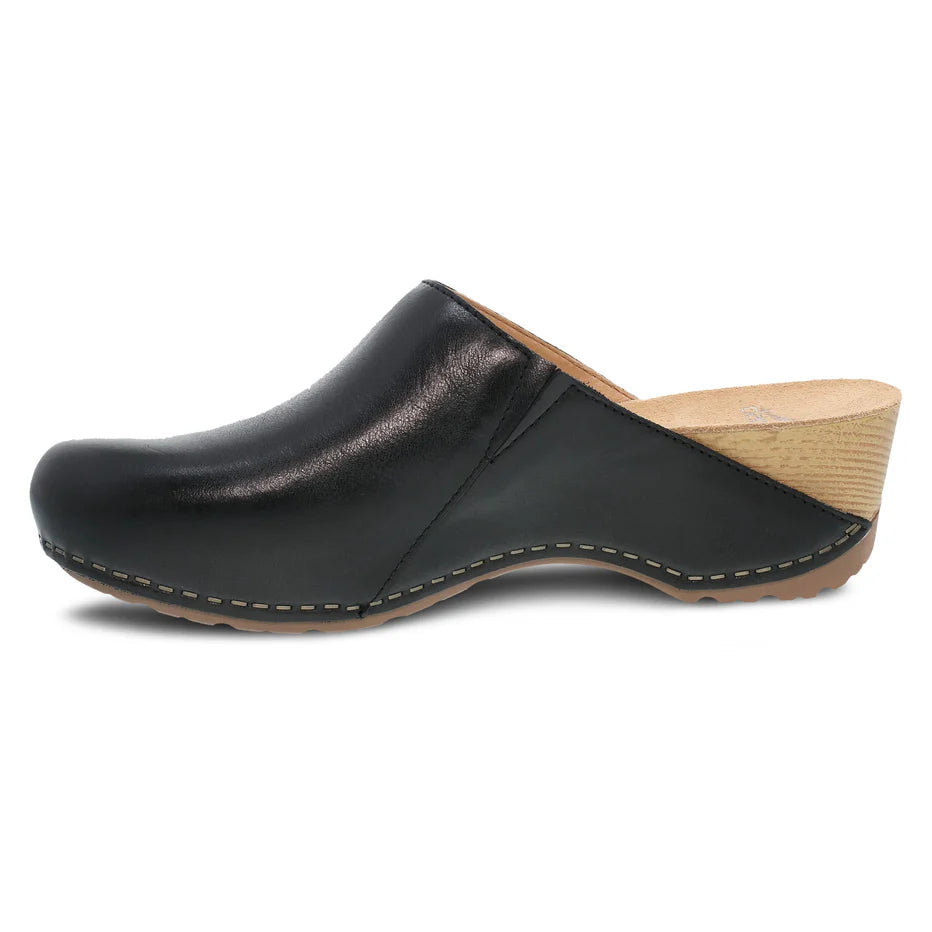 DANSKO TALULAH BLACK SLIDES