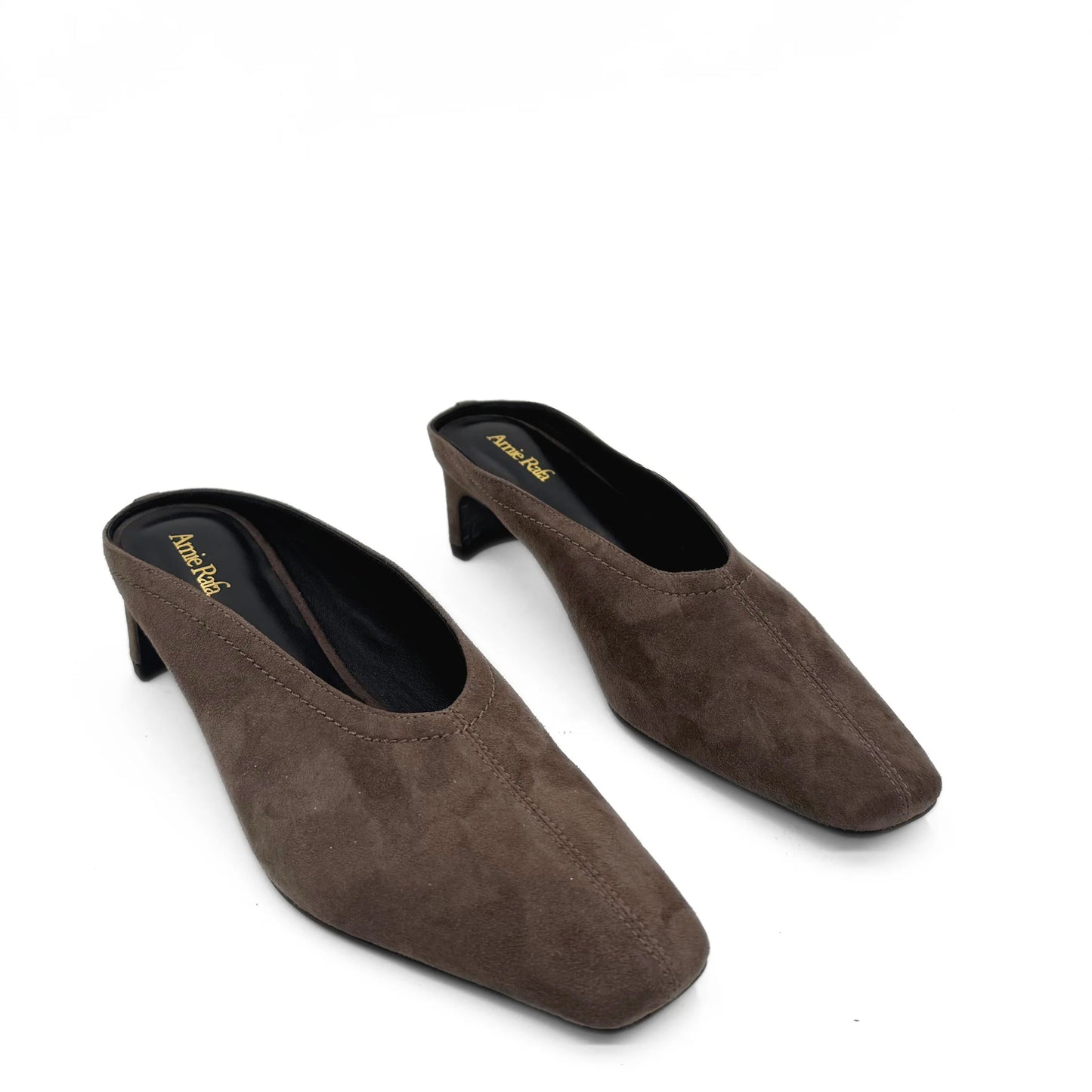 AMIE RAFA JUNIE MULES TAUPE