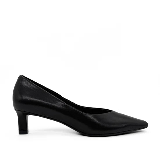 AMIE RAFA BLAIR PUMP-BLACK LEATHER