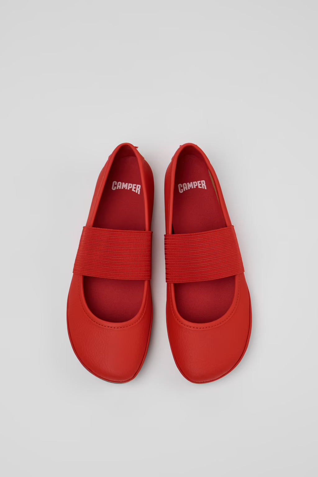 RIGHT NINA FLAT MJ ELASTIC RED