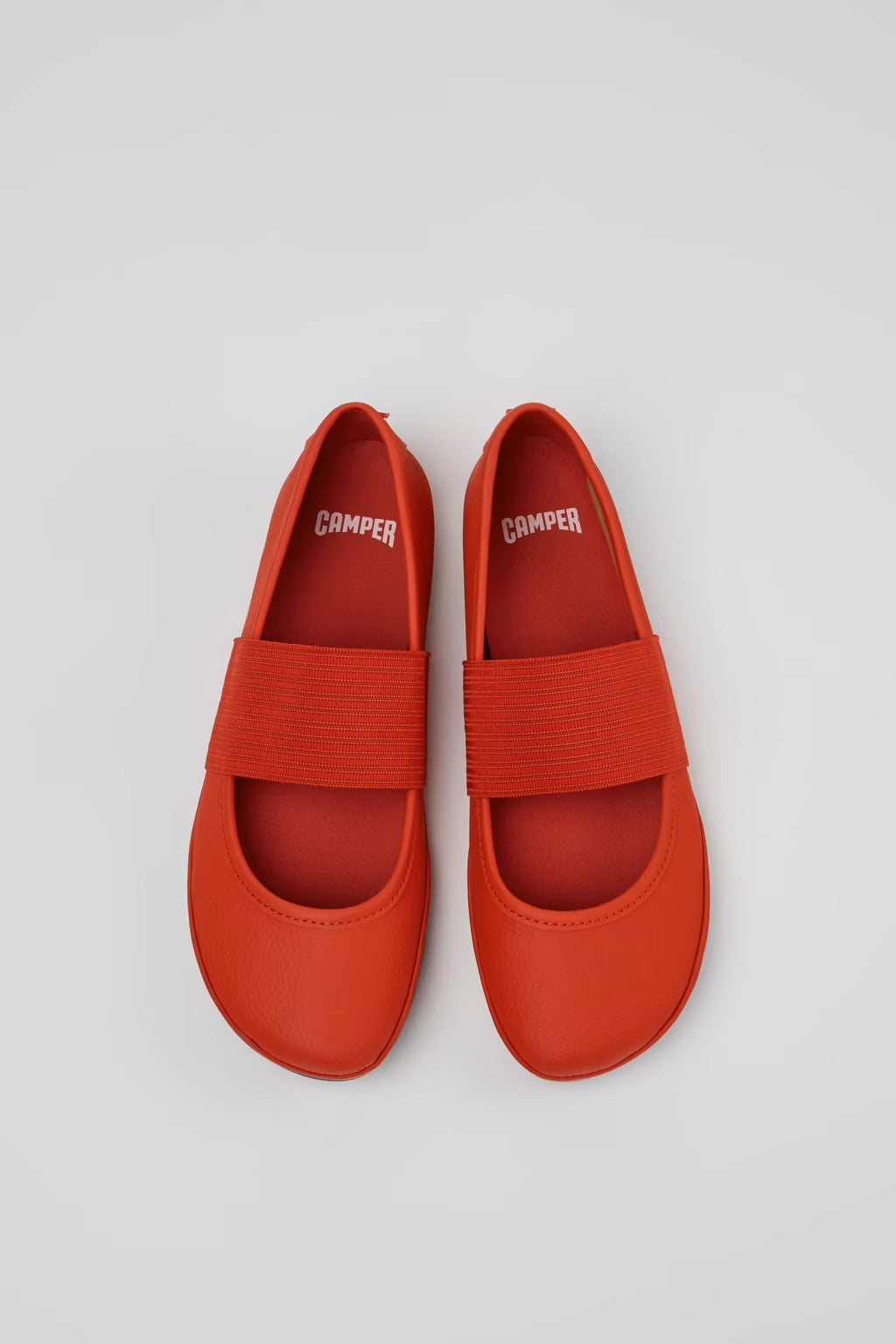RIGHT NINA FLAT MJ ELASTIC RED