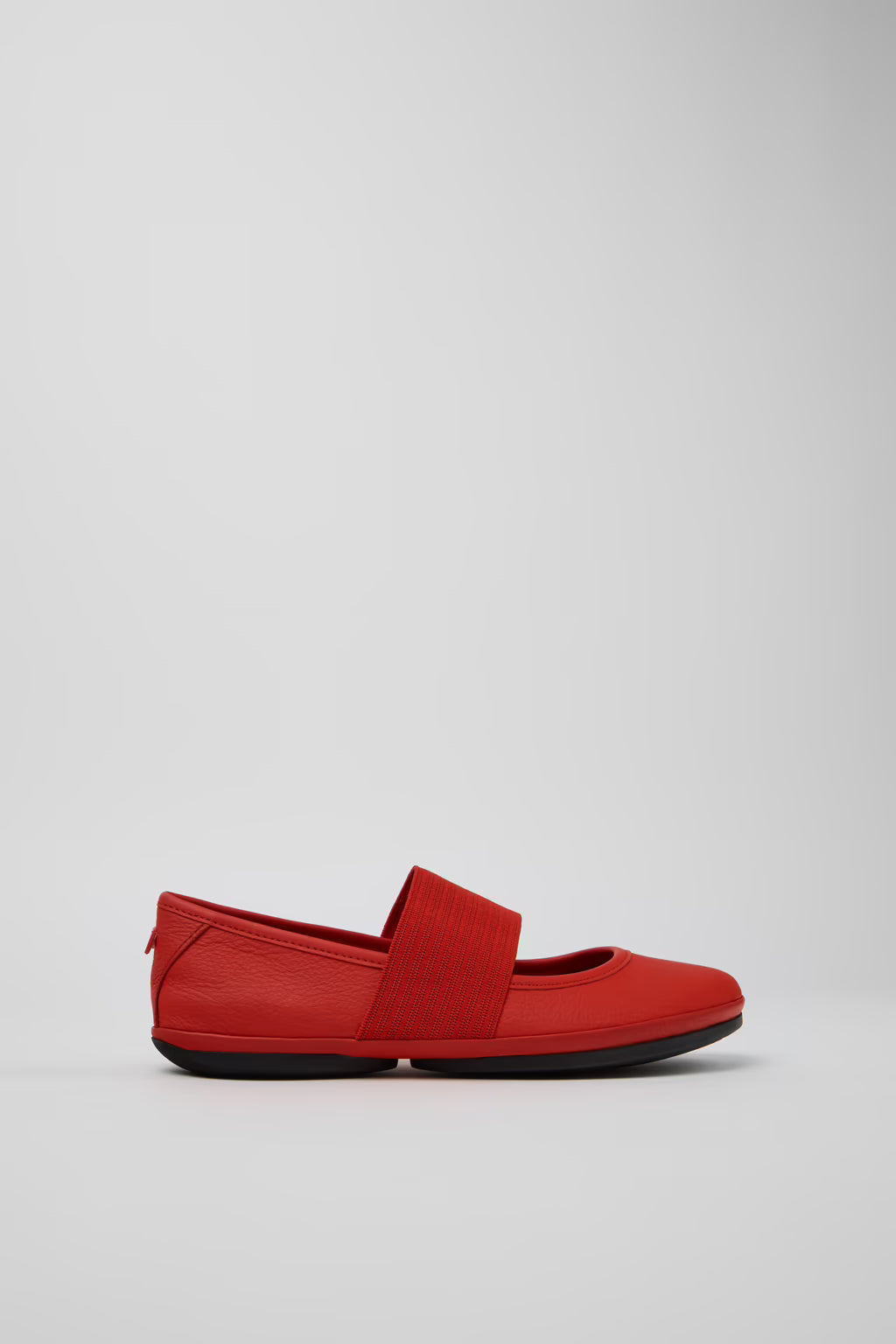RIGHT NINA FLAT MJ ELASTIC RED