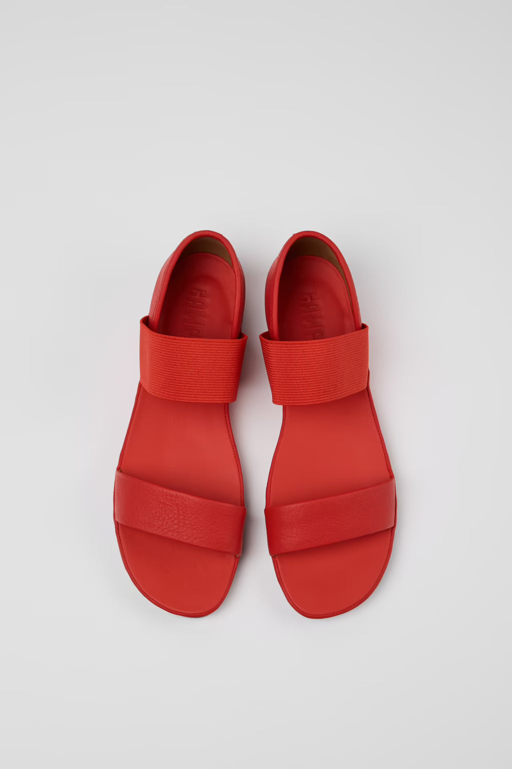 CAMPER RIGHT ISLA SANDALS IN RED - Shoe Market NYC