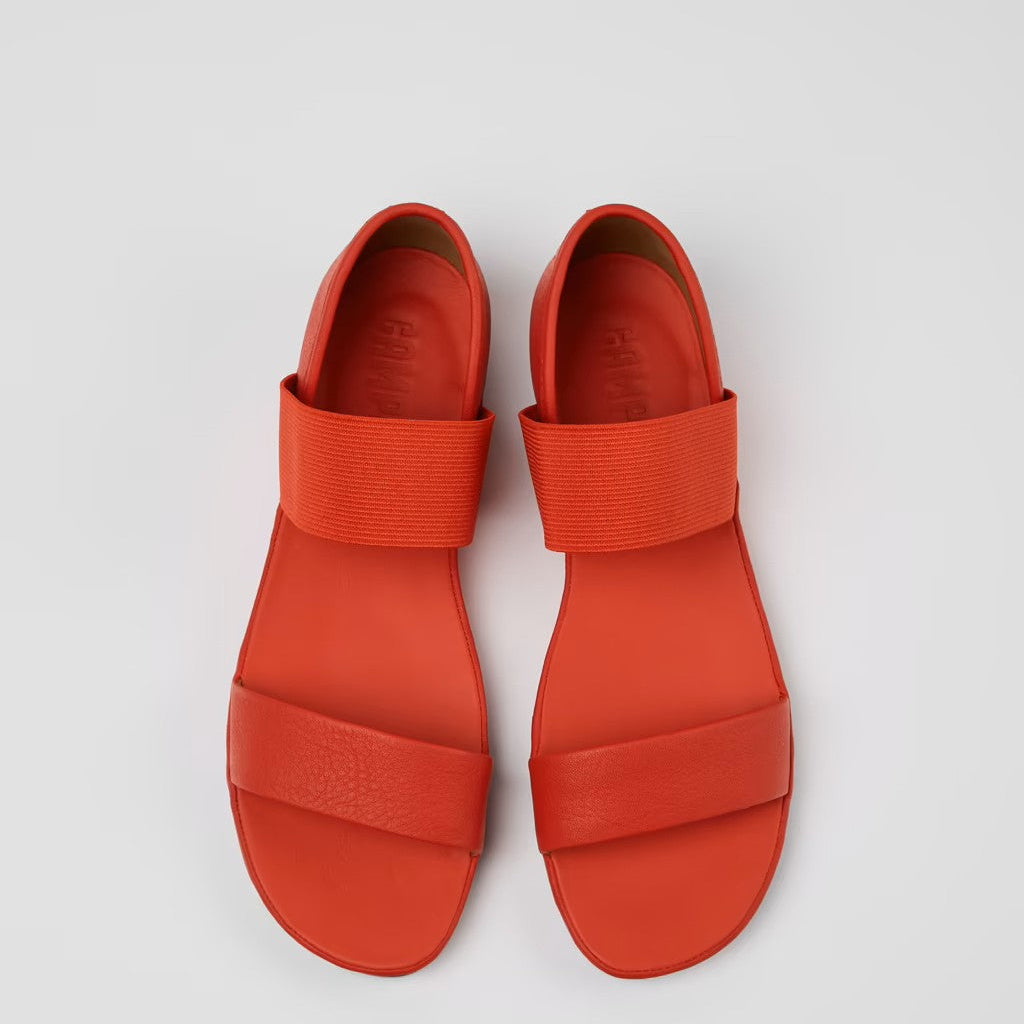 CAMPER RIGHT ISLA SANDALS IN RED - Shoe Market NYC
