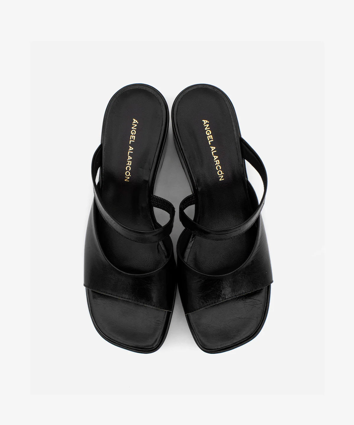 ANGEL ALACRON NICOLETTA WEDGE IN BLACK